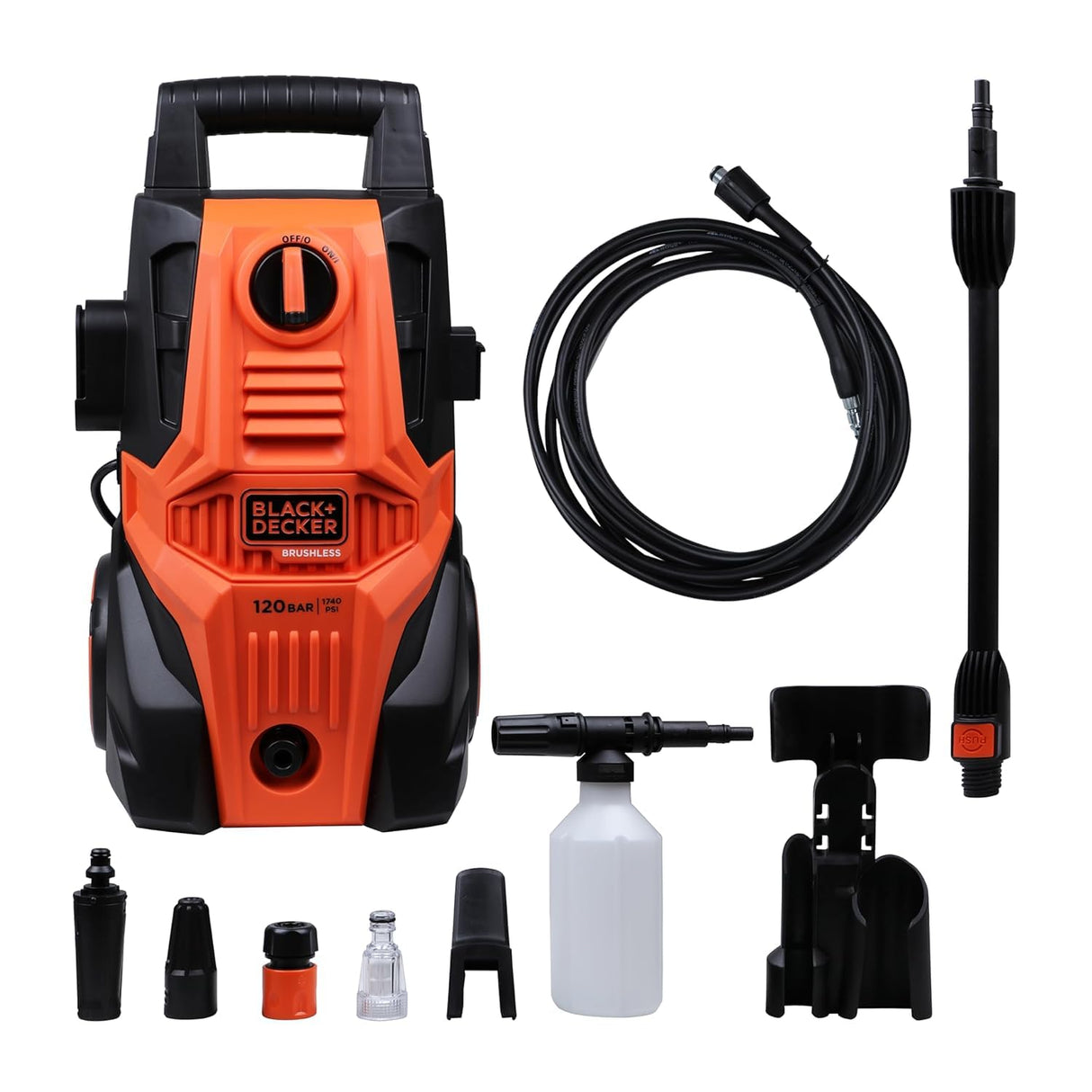 BLACK+DECKER BEPWB1740-IN 220V 1500W High Pressure Washer