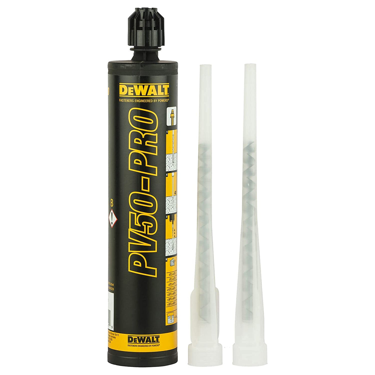 DEWALT DFC1310150 PV50-Pro 345 Ml Adhesive Cartridge