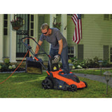 BLACK+DECKER BEMW471BH-B1 1600W Electric Lawn Mower With Bike Handle