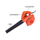 BLACK+DECKER BDB530-IN 530 W Corded Electric 2-in-1 Single Speed Air Blower & Vacuum Cleaner, 16000 RPM, 3.5 m3/min Air Volume, 3 Metre Cord Length, Ideal For DIY Activities At Home & Garden, Orange