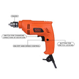 Black+Decker BD65RD 400W 6.5mm Rotary Drill
