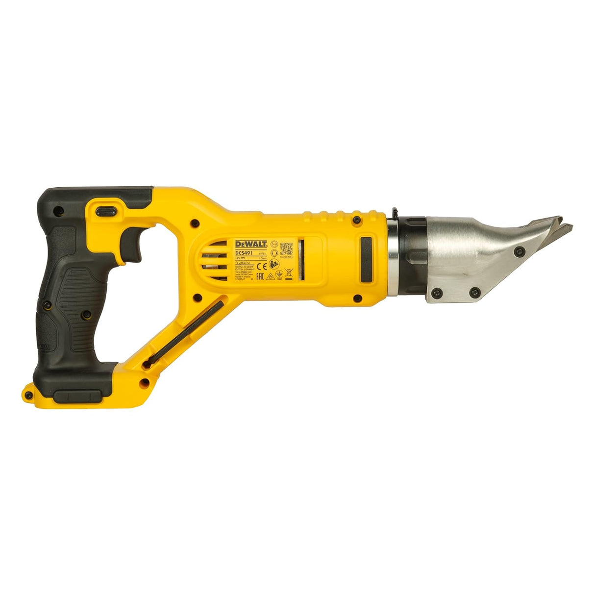 DEWALT DCS491NT-XJ 1.3mm 2450spm Cordless Metal Shear (Bare Tool)