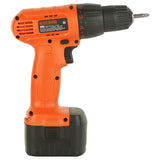 BLACK+DECKER CD121B2-IN 12V 10mm Ni-Cd Cordless Variable Speed Drill with 2 Batteries