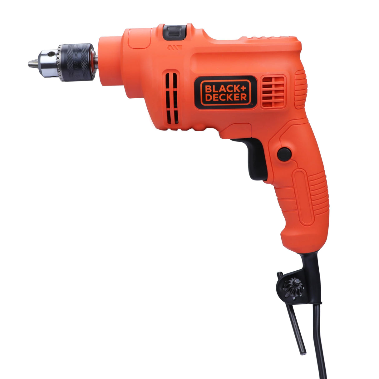 BLACK+DECKER KR5010 550W 10mm Single Speed Hammer Drill/Driver(orange)