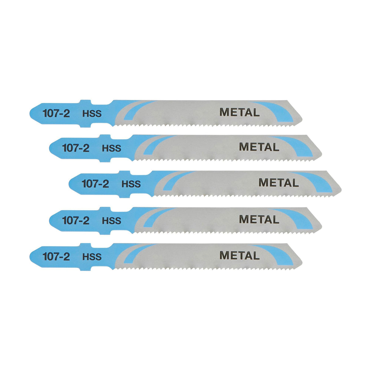 DEWALT DT2160-QZ 76x50mm Jigsaw High Speed Steel Blades for Metal (Pack of 5)