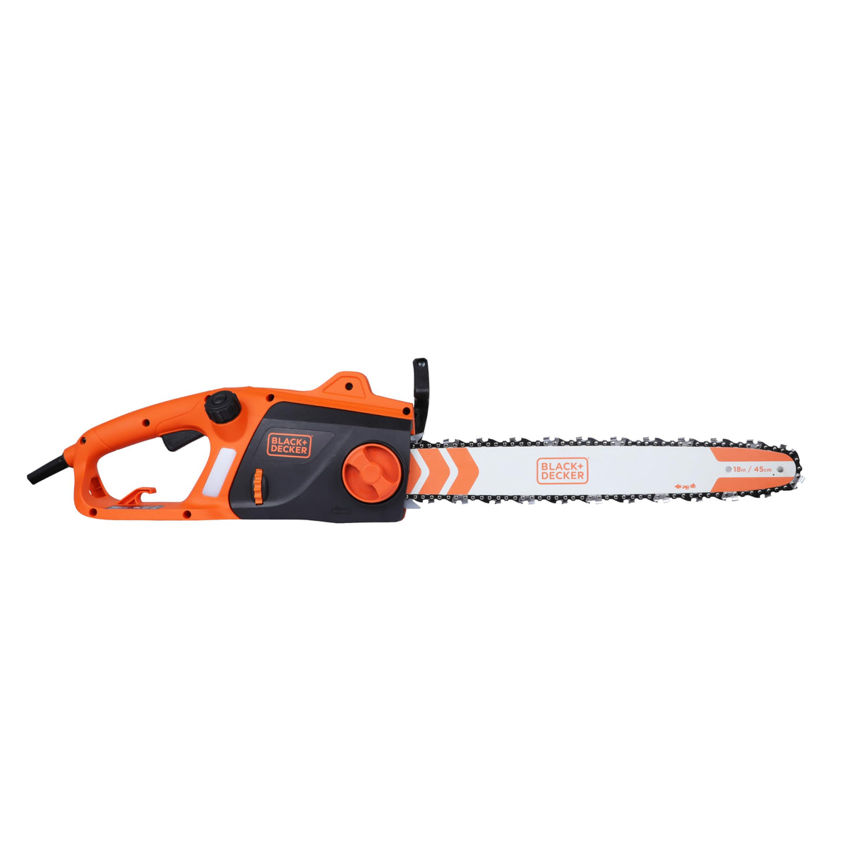 BLACK+DECKER BECS2245-IN 18 Inch, 2200W Corded Chainsaw With Chain Brake System