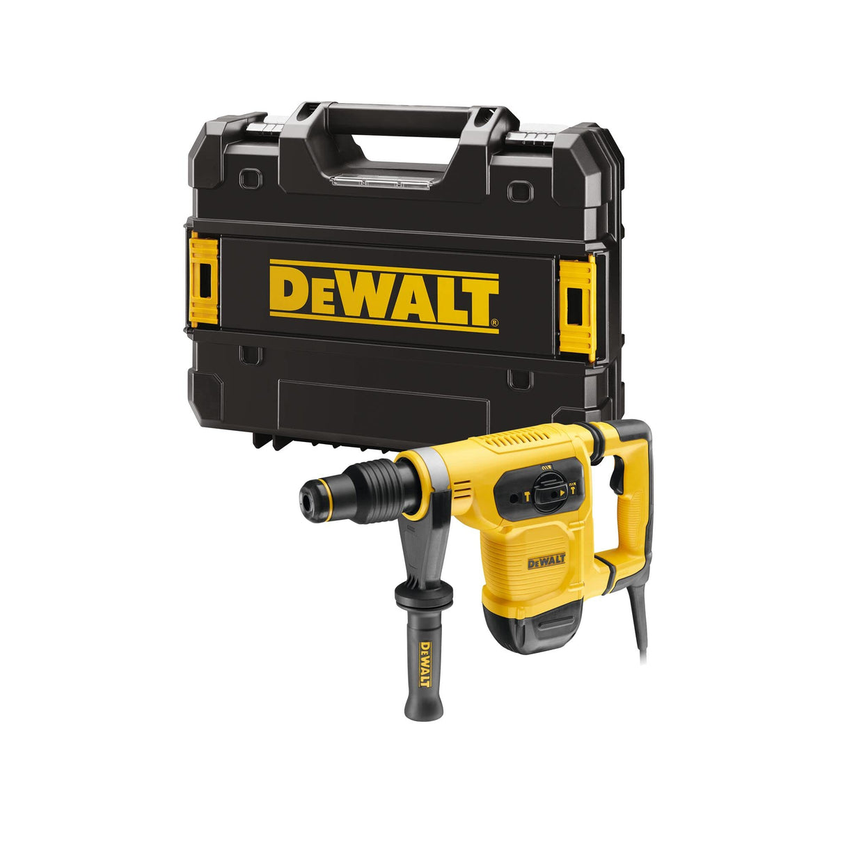 DEWALT D25481K 1050W 40mm 5Kg SDS-Max Combination Hammer 7.3J Impact Energy-Perform and Protect Shield