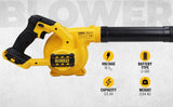 DEWALT DCV100-XJ 20V Max Li-ion XR Cordless Brushless Compact Blower-2.8m3/m Airflow (Bare Tool)