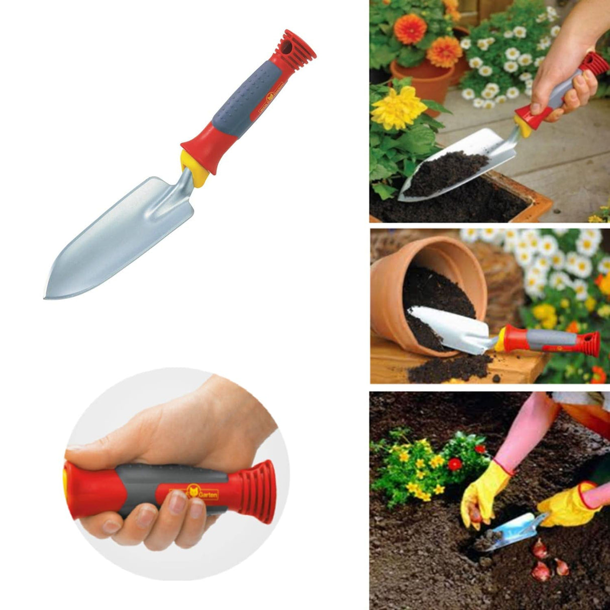 Wolf Garten Planting Trowel (LU-2P) with Fixed Handle