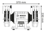 Bosch GBG 60-20 Heavy Duty Double Wheeled Bench Grinder