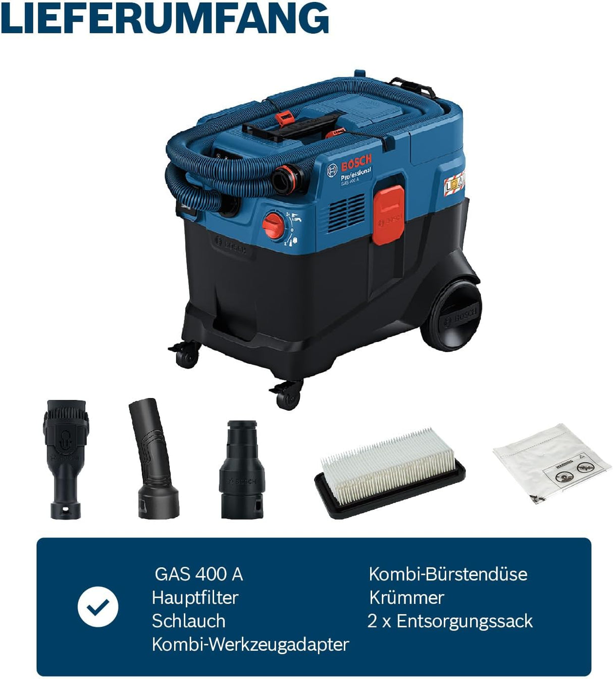 Bosch Professional Gas 400