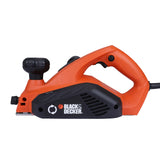 BLACK+DECKER KW712 650W Corded Electric Wood Planer for Carpentry, Interior Designing & Construction Application for Home, DIY & Professional Use