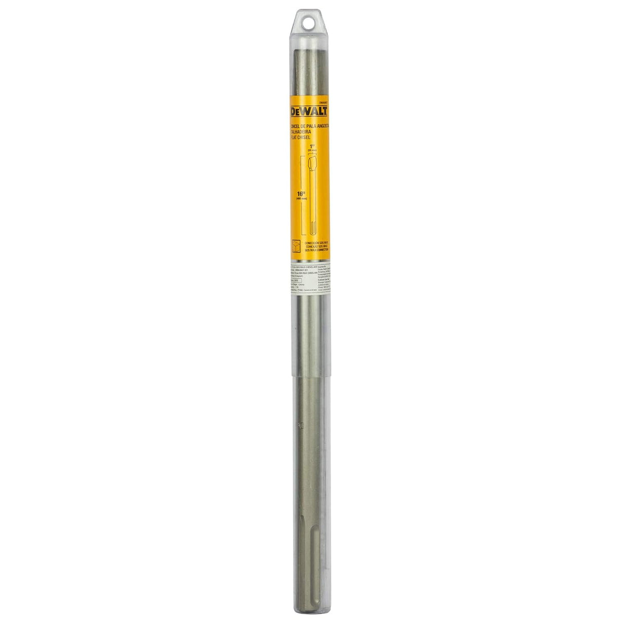 DEWALT DWA0807 SDS Max 400x25mm Flat Chisel for demolition tasks in concrete