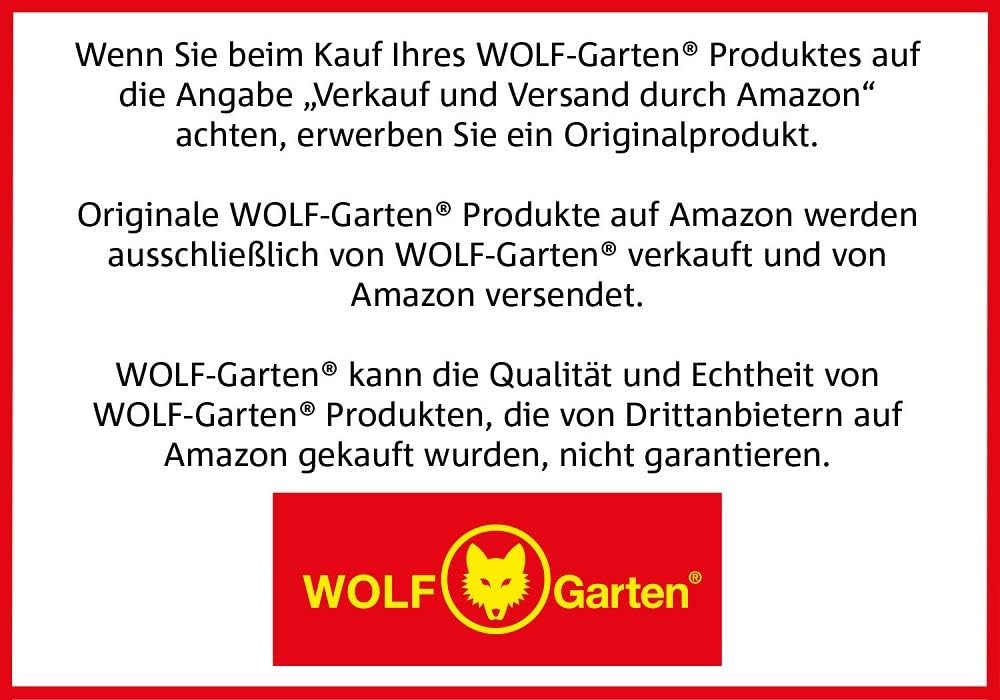 Wolf-Garten "WE-B Hand Spreader, Red/Yellow/Black, 23.5x29.5x30 cm