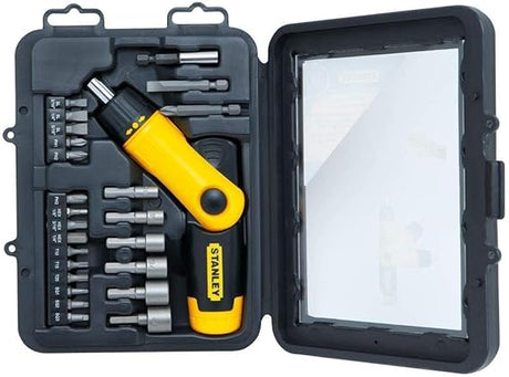 Stanley 25pc Pistol Grip Screwdriver Set - Tools Warehouse