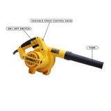 DEWALT DWB800-IN Corded Variable Speed Blower Used For Both Household & Industrial Purposes 800-Watt, 2 Year Warranty