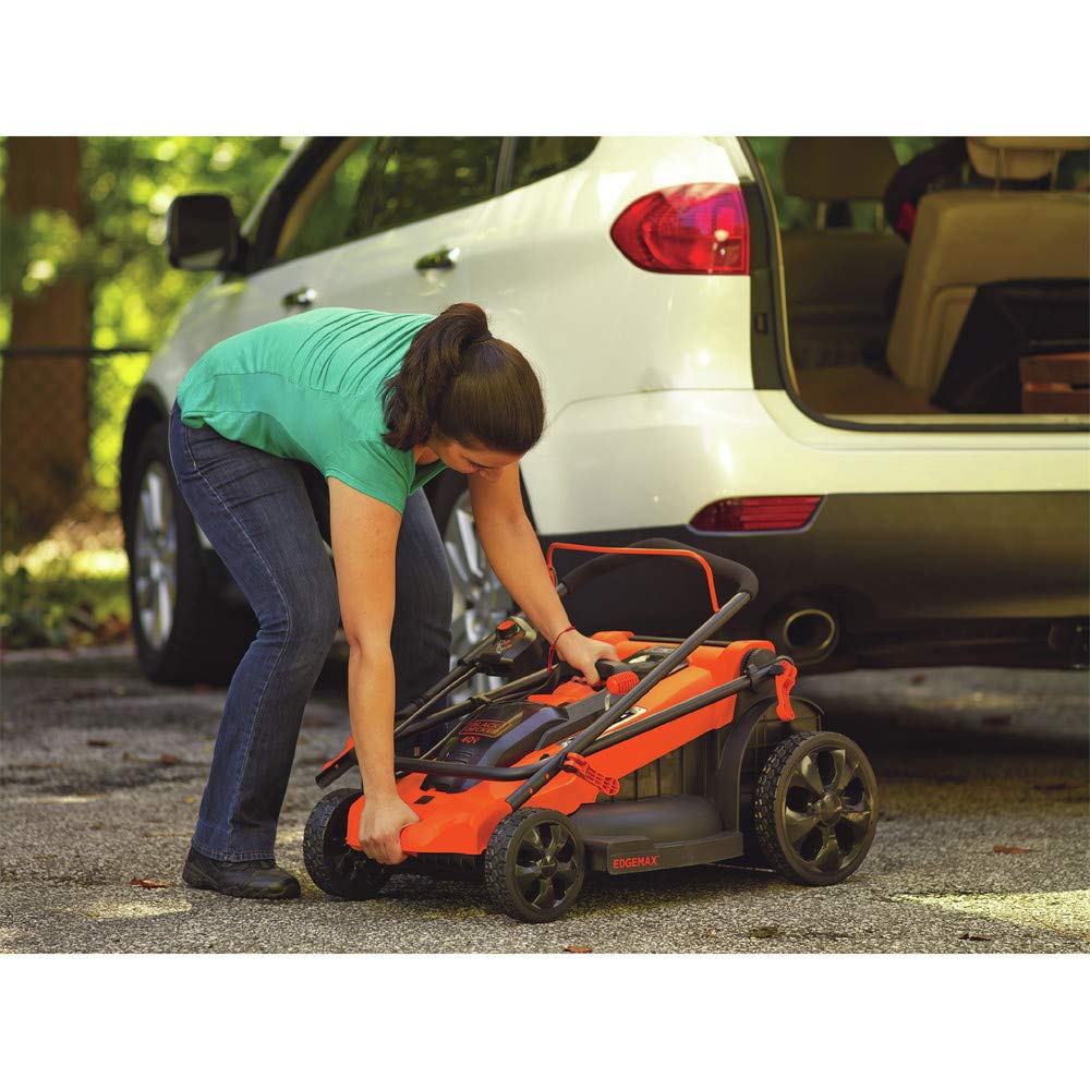 BLACK+DECKER BEMW471BH-B1 1600W Electric Lawn Mower With Bike Handle