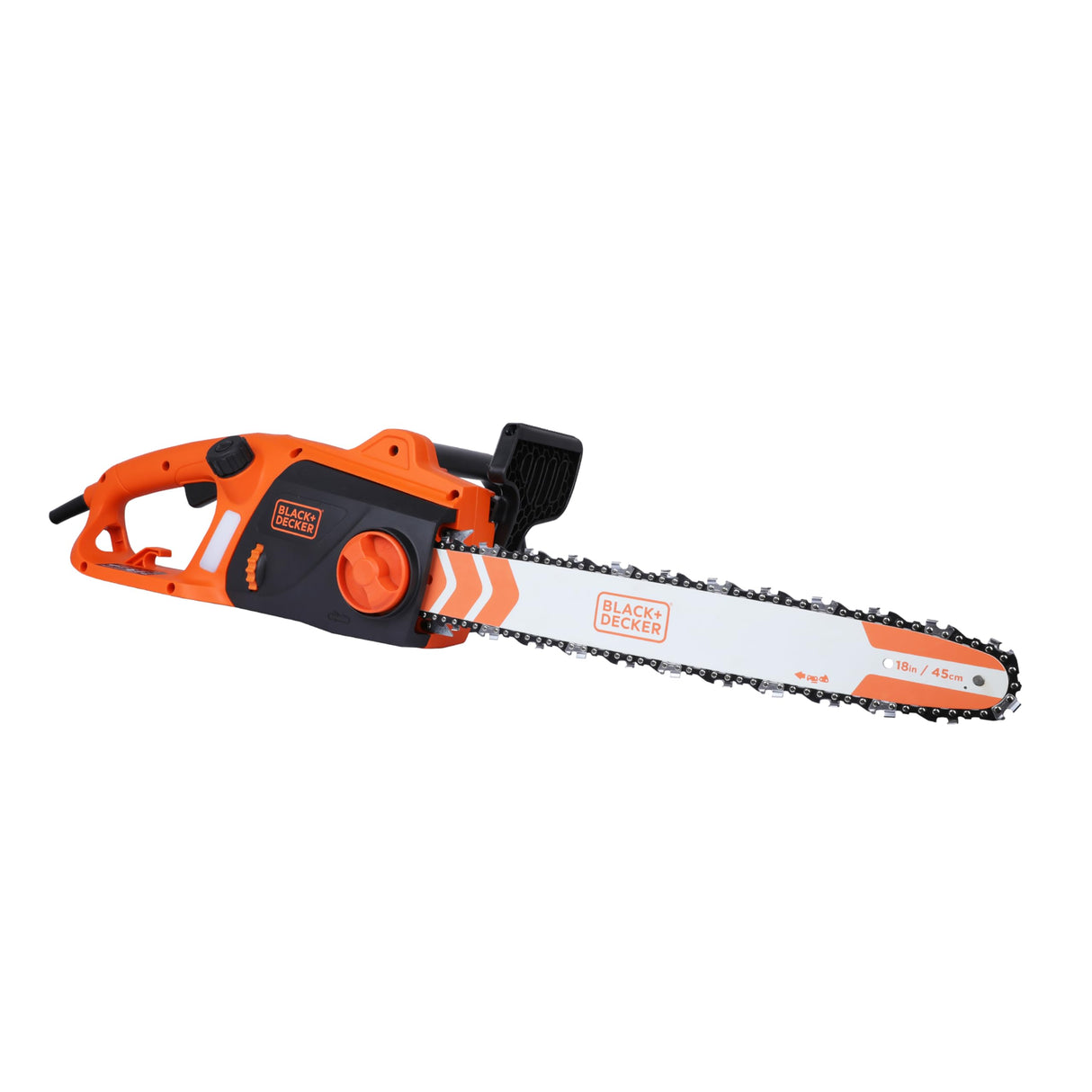 BLACK+DECKER BECS2245-IN 18 Inch, 2200W Corded Chainsaw With Chain Brake System