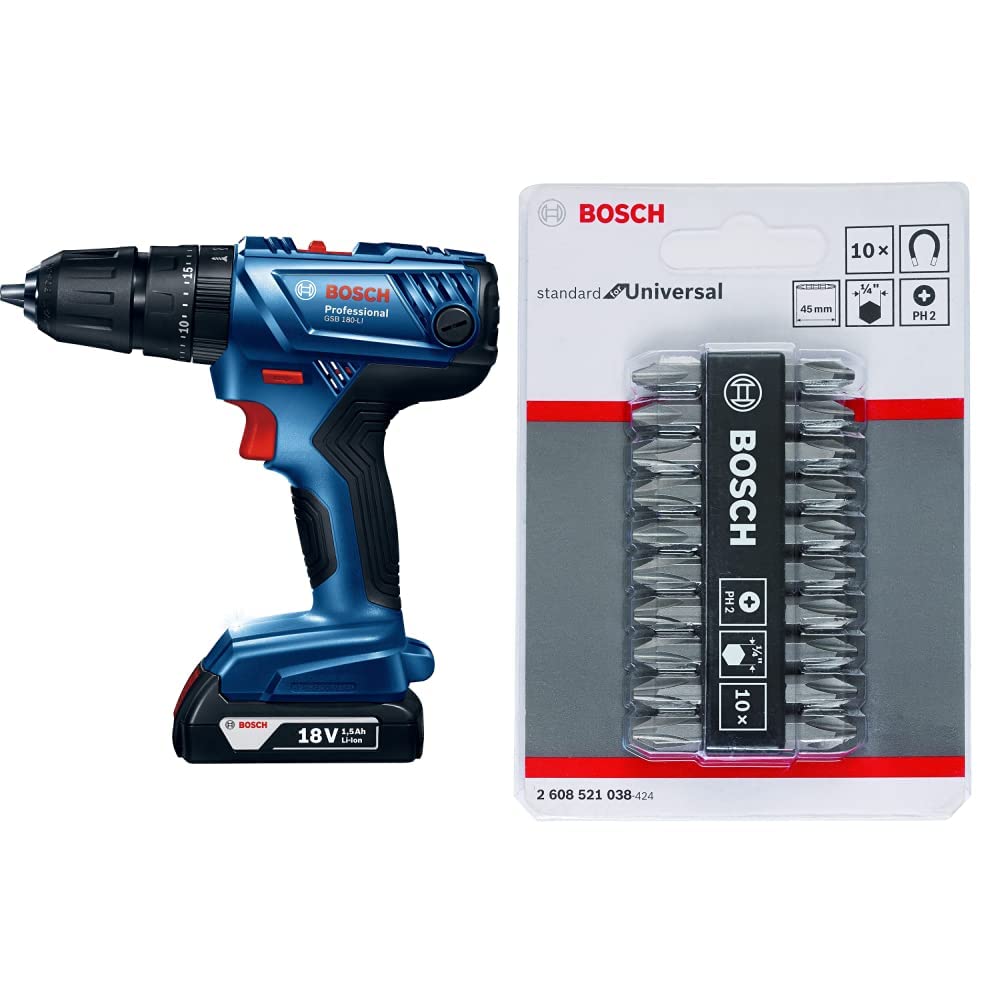 Bosch GSB 180-LI 18V Cordless Impact Drill/Driver