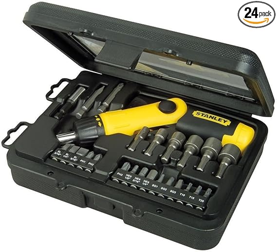 Stanley 25pc Pistol Grip Screwdriver Set - Tools Warehouse