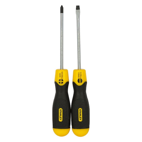Stanley 16pc Cushion Grip Screwdriver Set - Tools Warehouse
