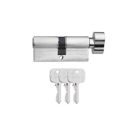 Godrej 70 mm Eco Pin Cylinder 1CK – Matte Black