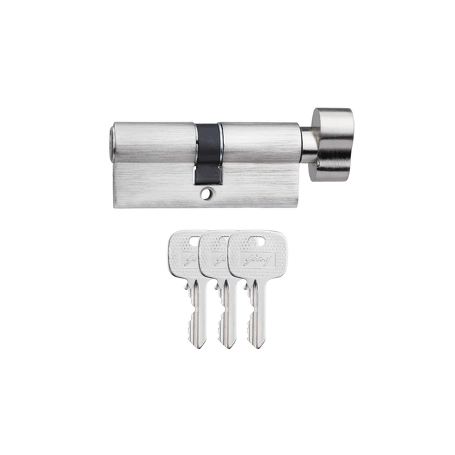 Godrej 70 mm Eco Pin Cylinder 1CK – Matte Black