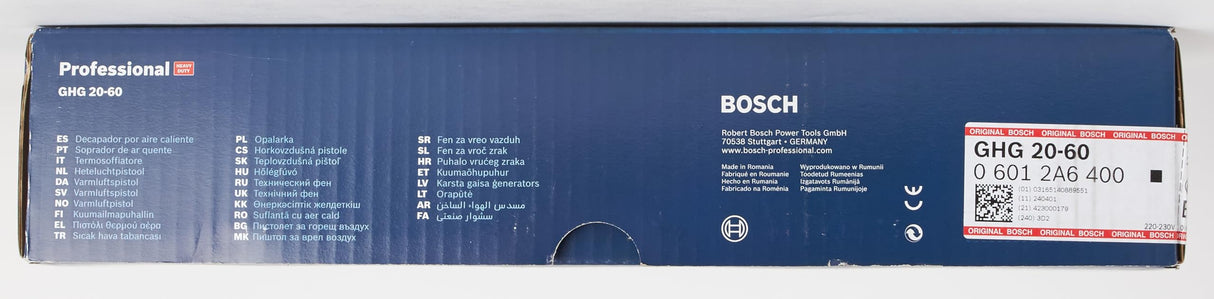 Bosch GHG 20-60 2000-Watt PVC Professional Heat Gun (Blue)