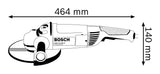 Bosch GWS 24-180 Heavy Duty Angle Grinder