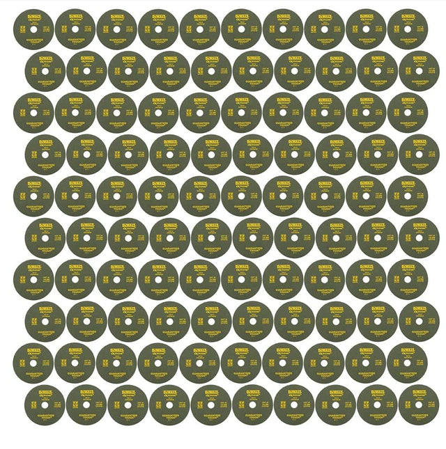 Dewalt DZC32 100x16mm Zirconia Fiber Disc 100pc