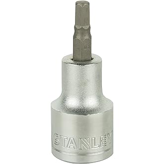 Stanley T20, 1/2 Inch Square Drive Torx Bit Socket