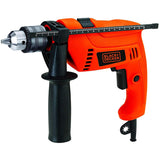 BLACK+DECKER HD555 550W 13mm Variable Speed Reversible Hammer Drill/Driver (HD555-IN)