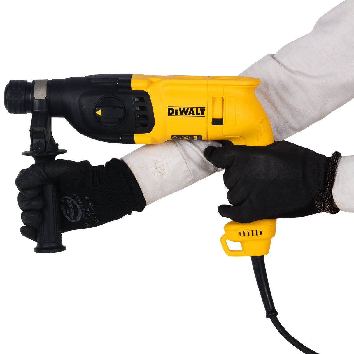 DEWALT DCH333NT 54V XR FLEX VOLT Li-ion 30mm SDS-Plus 3 Mode 4Kg Battery Powered Cordless Hammer with Brushless motor (Bare)-Perform and Protect Shield