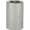 Stanley 8 mm, 1/2 Inch Sq. Drive Standard Socket 6 Point