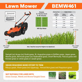 BLACK+DECKER BEMW461BH-GB 1400W Electric Lawn Mower with Bike Handle