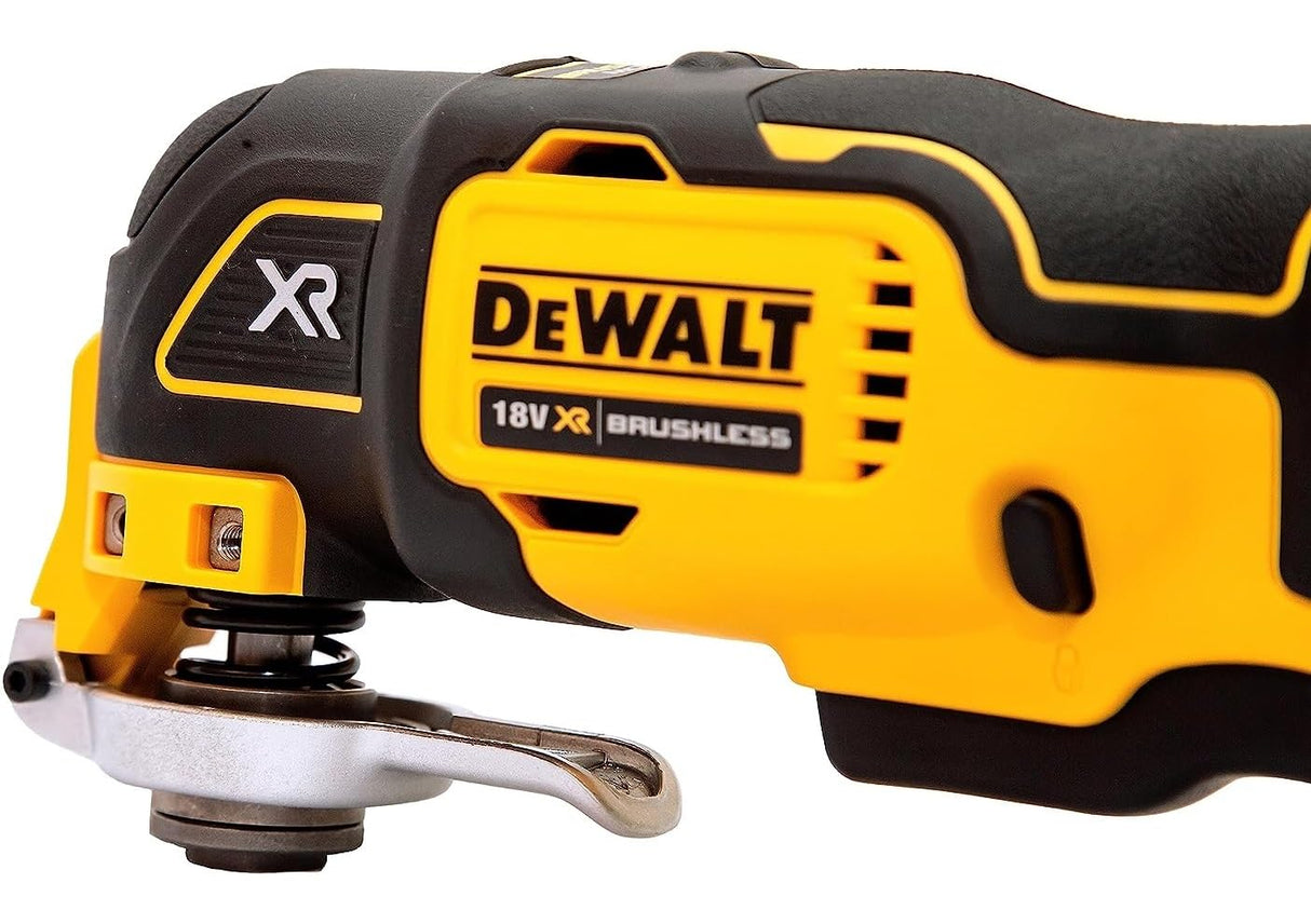 DEWALT DCS356N-XJ 18V Li-ion XR Cordless Brushless Oscillating Multi-Tool with 29pc accessory set (Bare Tool)