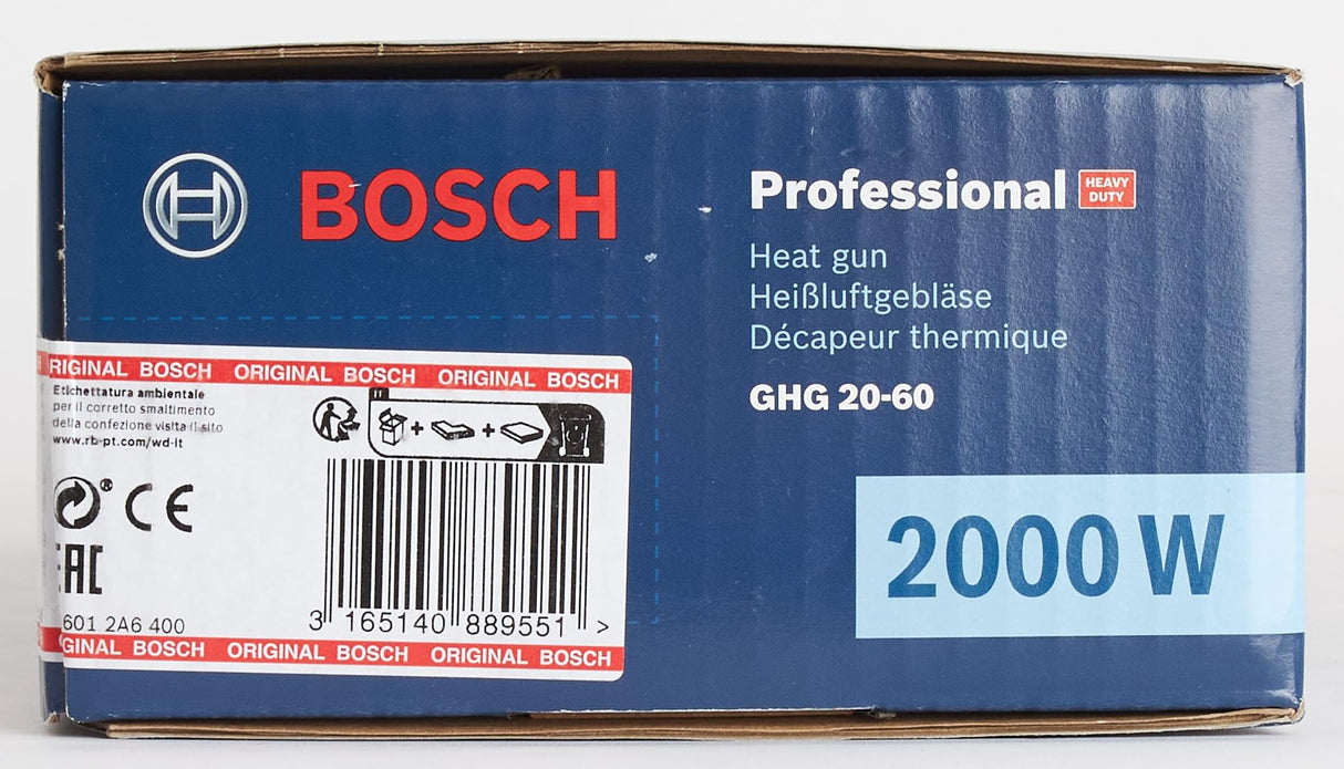 Bosch GHG 20-60 2000-Watt PVC Professional Heat Gun (Blue)