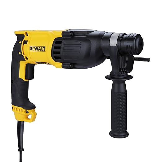 DEWALT D25133K-IN Combi Hammer For Drilling, Hammering & Chipping, 800W 26mm SDS-Plus 3 Mode 2Kg ,2 Year Warranty