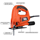 BLACK+DECKER KS700PE 480W Variable Speed Pendulum Jigsaw