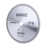 DEWALT DW03225 10" 120T Circular Aluminium Saw Blade for cutting