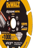 DEWALT DW8540-IN 4'' Extreme Metal Diamond Cutoff Wheel-30x Life (5 pieces box)