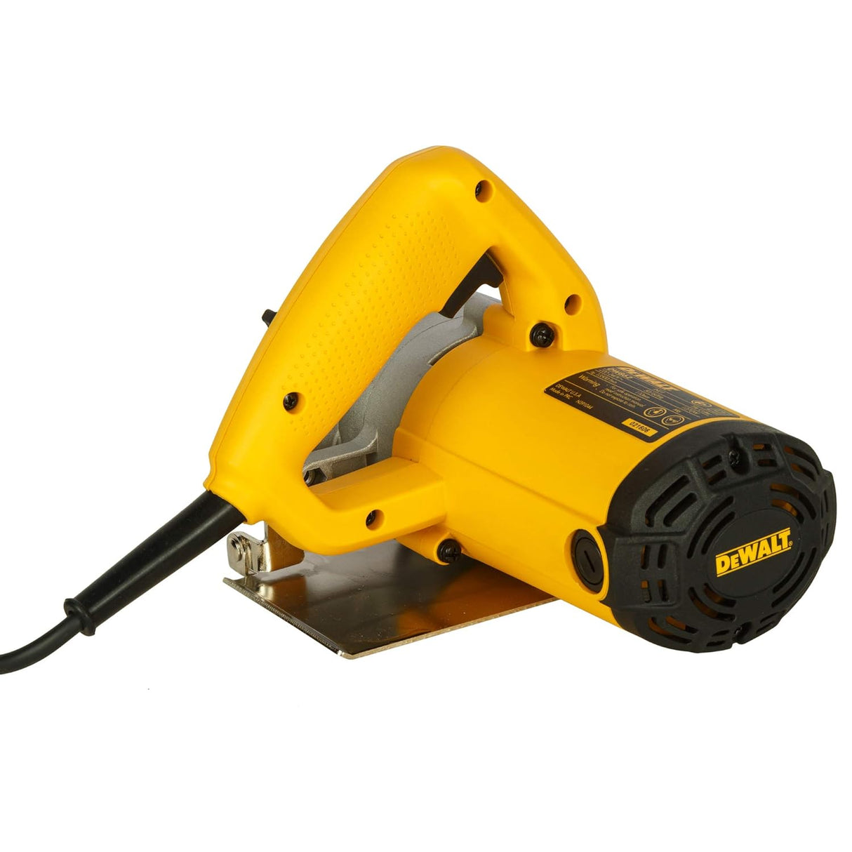 DEWALT DW862 1270 Watt 4-Inch Heavy Duty Wet Marble Cutter/Tile Cutter with Wrench and Socket