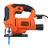 BLACK+DECKER BES603-IN 400W 240 V, 3000 RPM corded variable speed jigsaw to Cut High Density Materials, For Home, DIY & Professional Use