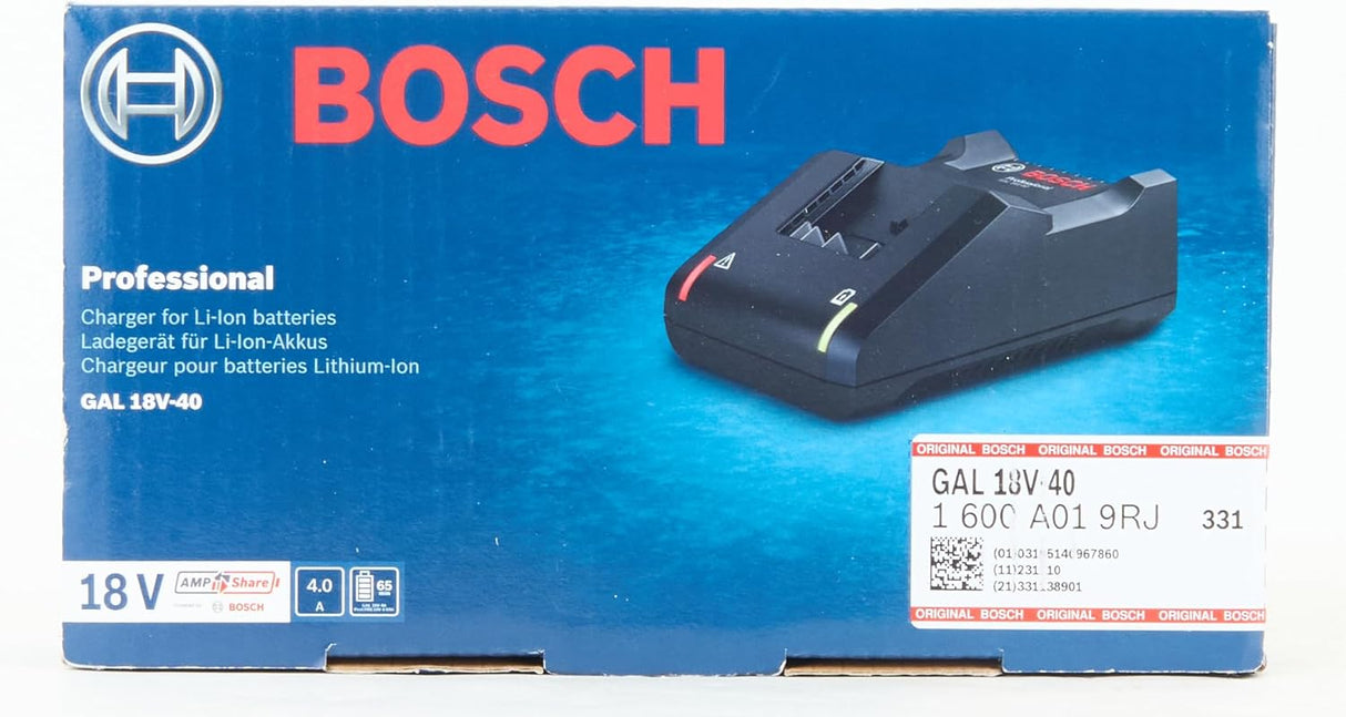 Bosch Professional GAL 18V-40 Battery Charger