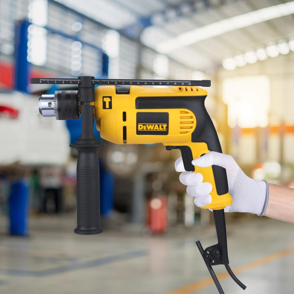 DEWALT DWD024-IN 750Watt 13mm Impact Drill Machine for professional and DIY applications, 2 Year Warranty