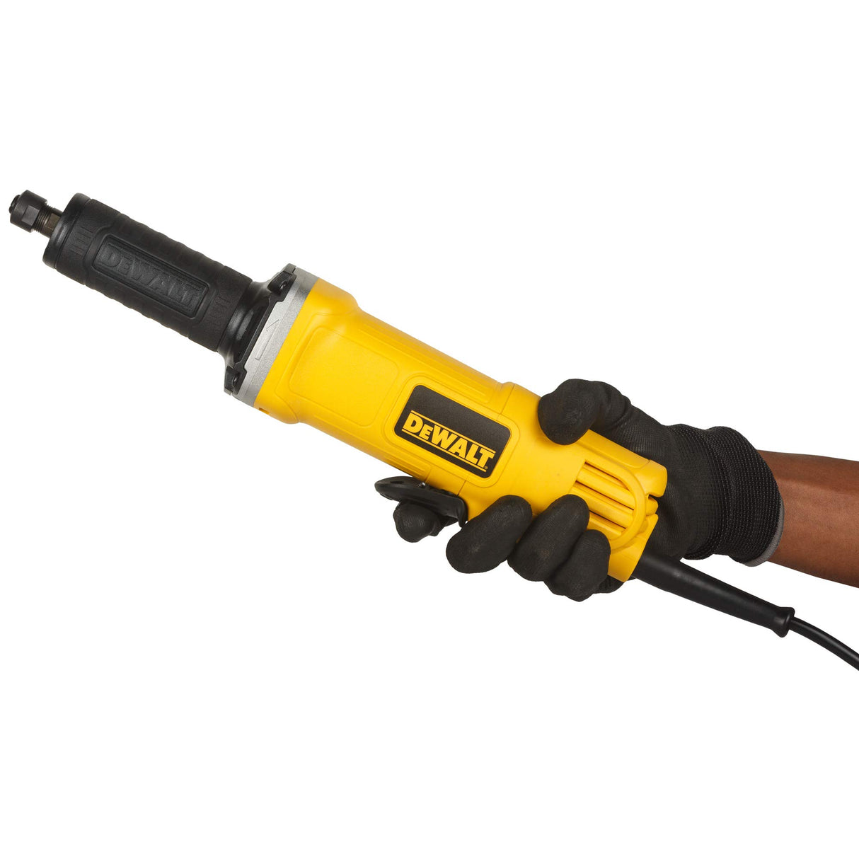 DEWALT DWE 4887N 450W Die Grinder with 2 wrenches (Black & Yellow)