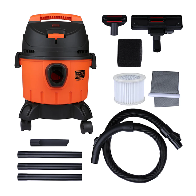 Black and Decker 1200W 10L Wet & Dry Vacuum WDBD15