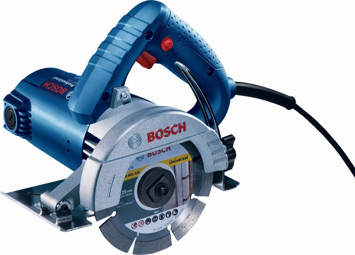 Bosch GSB 600 RE 13mm 600 Watt Smart Drill Kit+Bosch GDC 121 Marble Cutter 5 Inch GDC 121