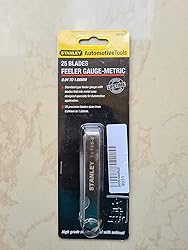 Stanley 25-Blade Feeler Gauge 0.04–1.00mm