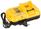 DEWALT DCB107-B1 Multi Voltage XR Compact Charger for charging DEWALT Li-ion Batteries